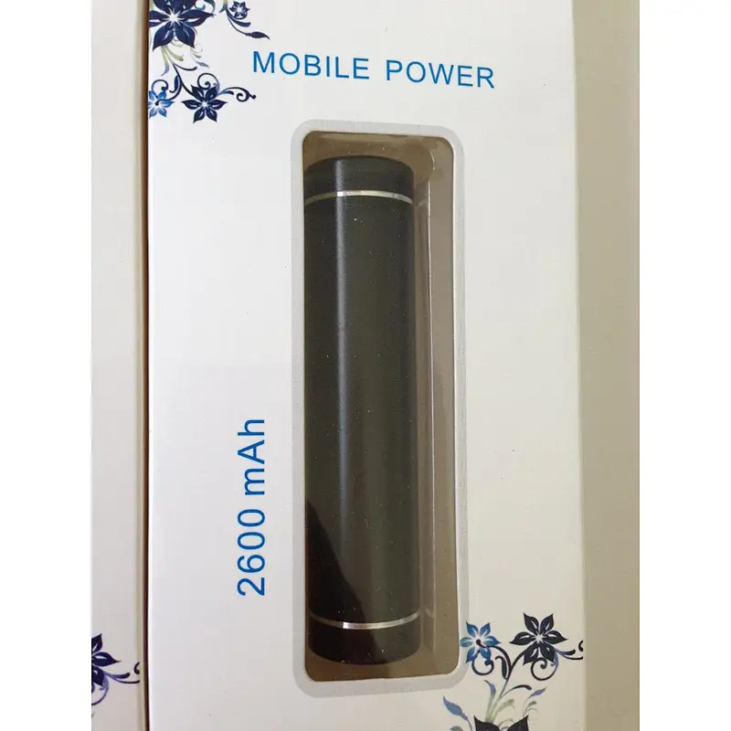 Promotion gift power bank 2600mah lipstick power bank