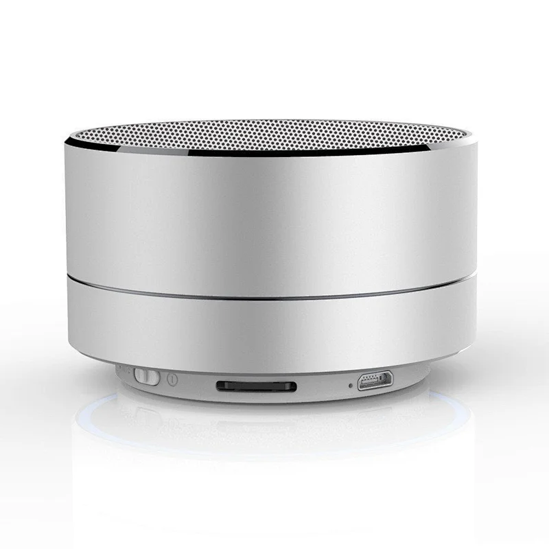 cheap wholesale portable round mini micro wireless speaker