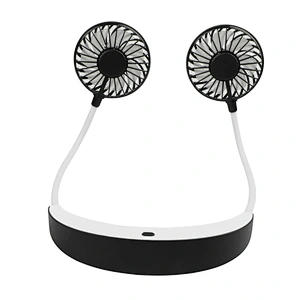 Hand-Free Portable Sports Outdoor Cooling Fans USB Rechargeable Neckband Lazy Neckband Fan