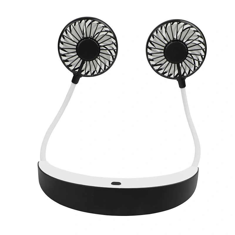 Hand-Free Portable Sports Outdoor Cooling Fans USB Rechargeable Neckband Lazy Neckband Fan