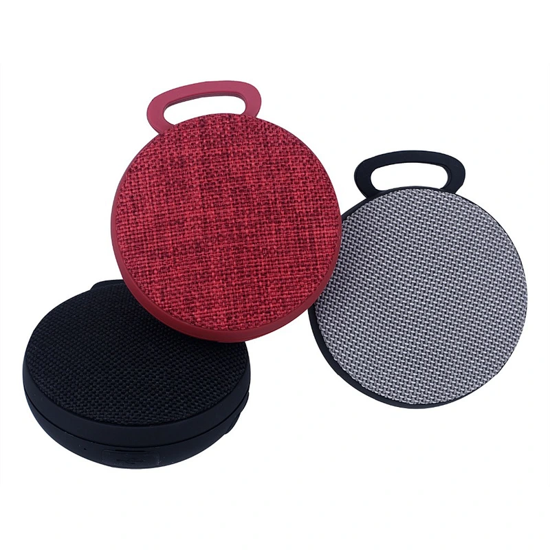Outdoor Portable Buckle Mini Fabric Cloth Wireless Speaker
