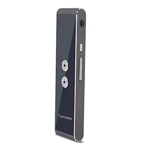 Dual Mic Instant Language Simultaneous Voice Translator Machine