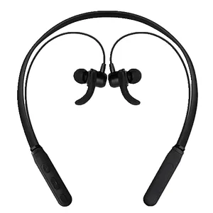 Sport Stereo gym bluetooth  Earphone Wireless magnetic Neckband Headset with Mic