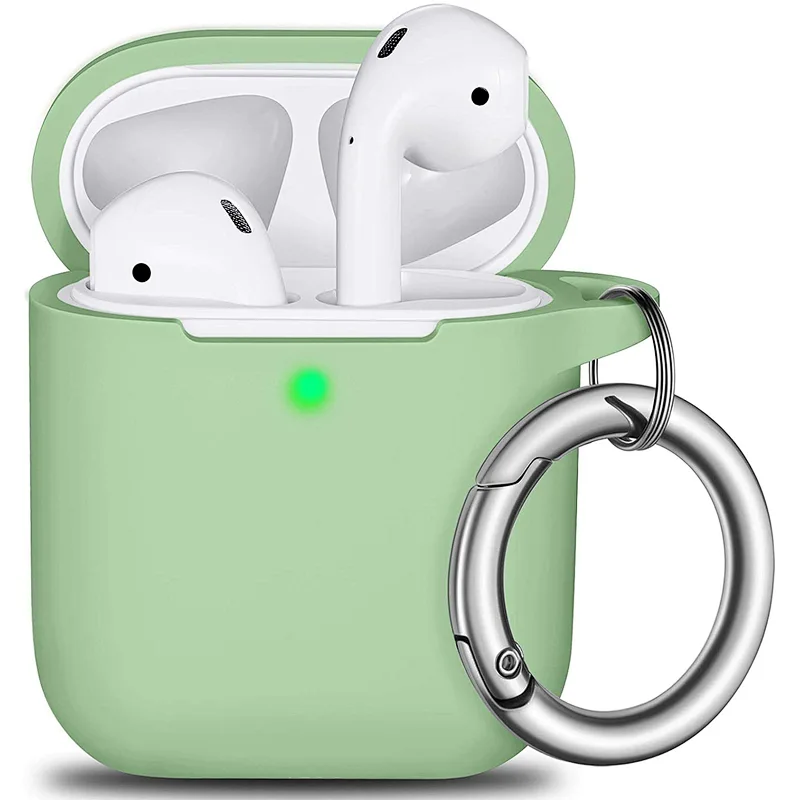 Silicone Earphone Cover Macaroon Shockproof Sleeve for Airpods1 2