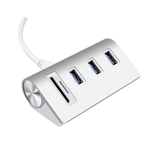Aluminum usb 3.0 hub Super fast charger 4 ports usb hub
