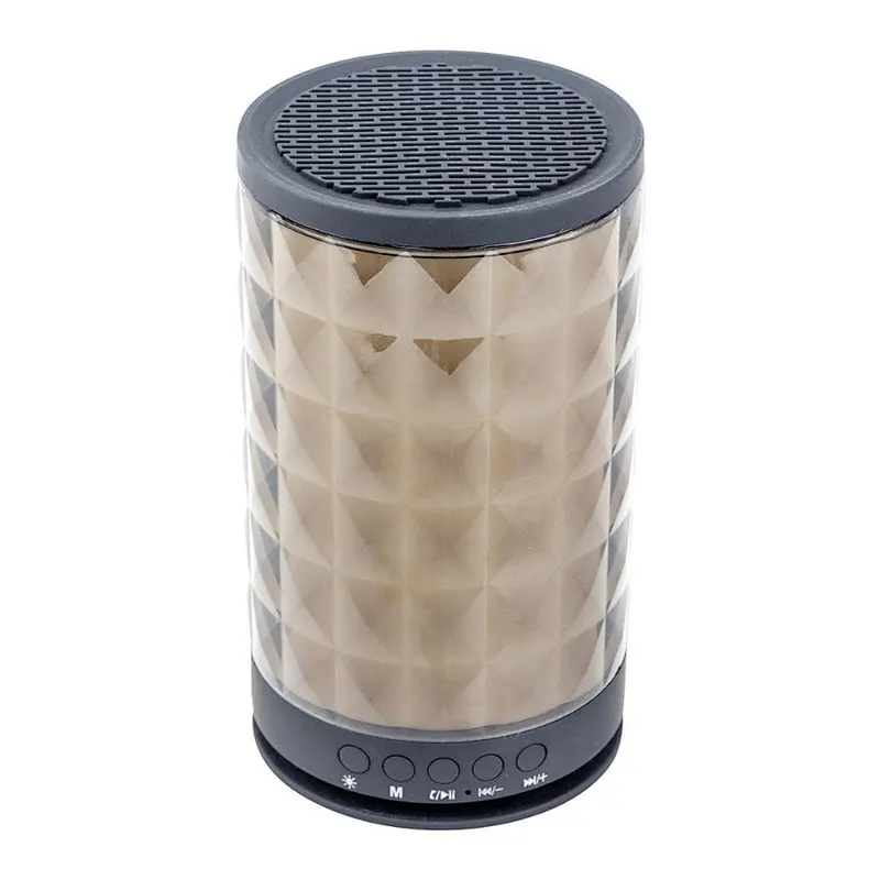 Round Diamond Color Changing  light Led wireless Speaker