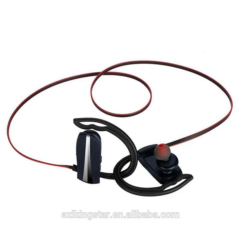 wireless sports Mic IPX5 waterproof sweatproof stereo neckband sound earphones