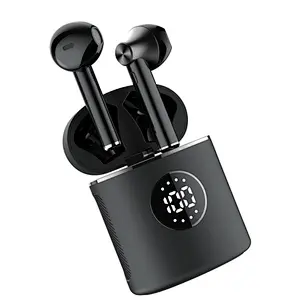 TWS Wireless Earphone 5.0 lcd display Headphones Touch Control Earbuds Wireless Headset