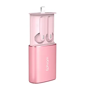 custom logo tws true wireless bluetooth dual ear stereo D012 gradient headphone headset