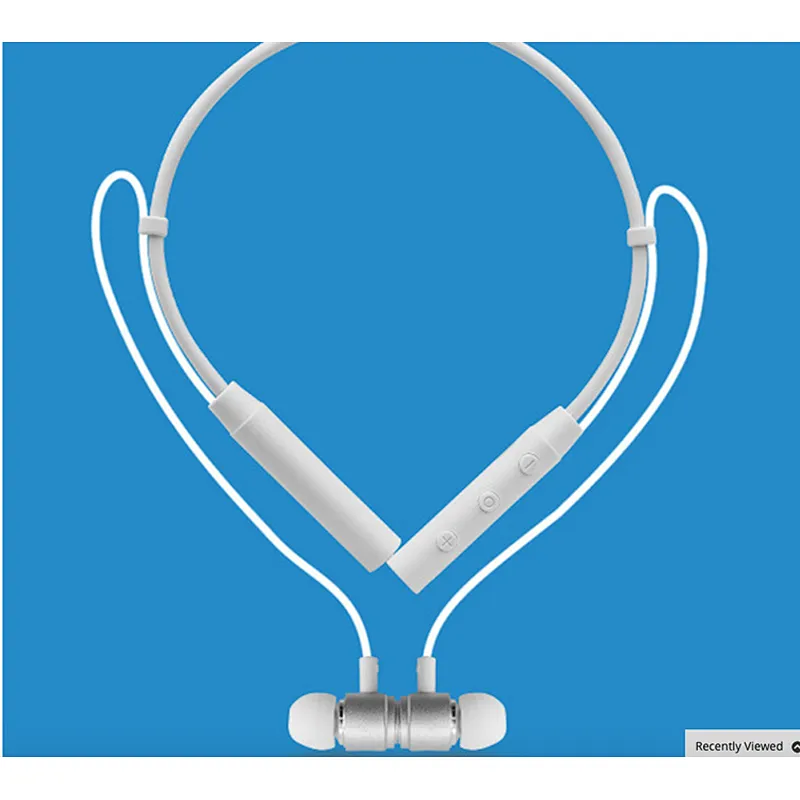 Wholesale sport noise cancelling wireless earbud neckband wireless headset
