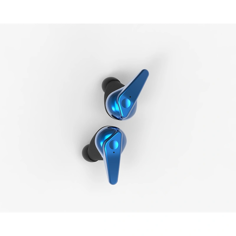 Custom Mini Stereo true wireless Aluminium twins battery charger power Earbuds