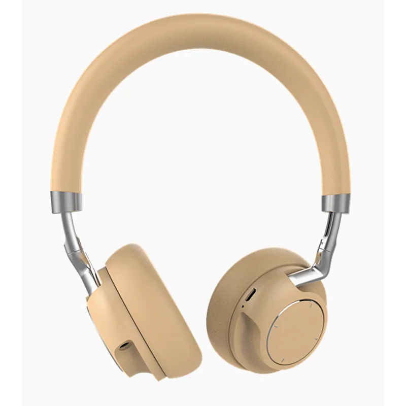 With Microphone Active Noise Cancelling Headband Wireless Headset