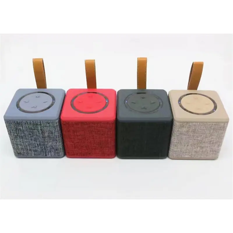Logo Printed Custom Design 5w BT Wireless Fabric Speaker