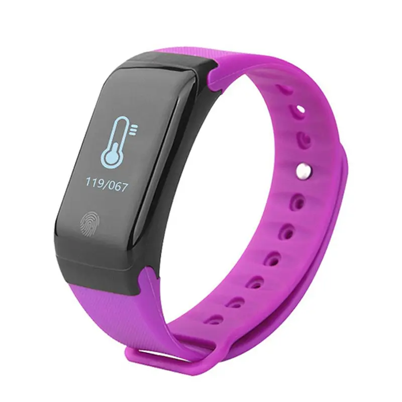 Multifunctional Pedometer Heart Rate Blood Pressure Monitor Fitness Smart Bracelet