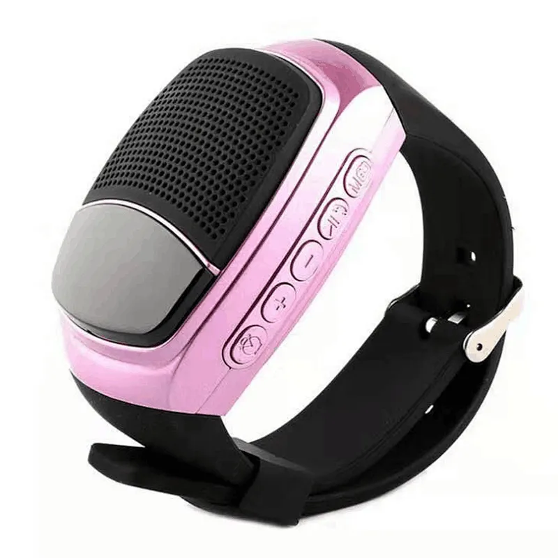 Sports Portable Mini Wireless Wrist Watch Bluetooth Speaker