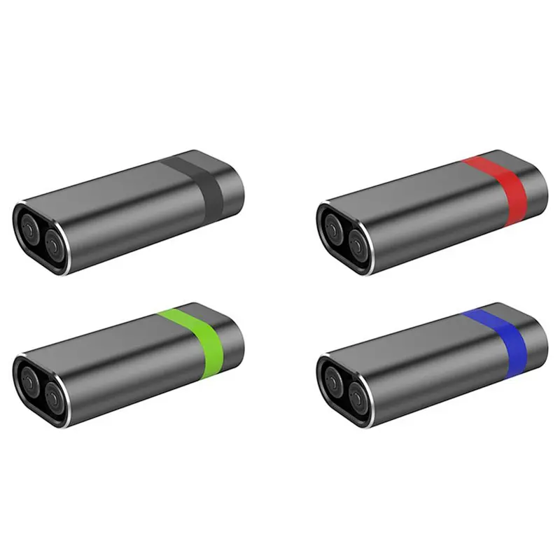 Aluminum Alloy TWS 5.0 Version Mini Wireless Bluetooth Stereo Power Bank Earphone Earbuds