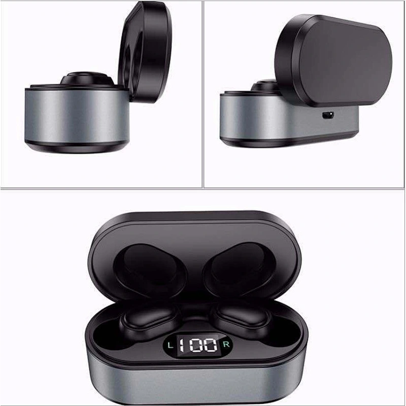 True Wireless TWS Earbuds with Noise Reduction Waterproof IPX8 BT Earphone & Headphone