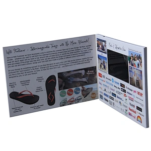 Promotion Gift Digital Video Player Wedding Birthday Party Invitation Card