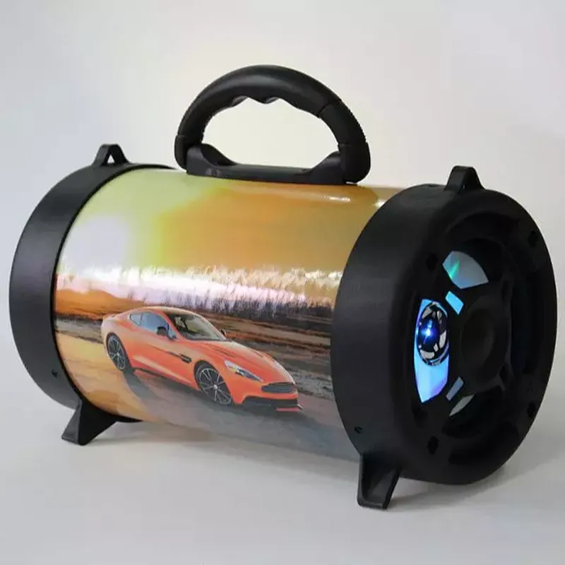 Portable Wireless 10W Big Power Active BT DJ Led Light Park Garden Outdoor FM Radio Bluetooth Speaker