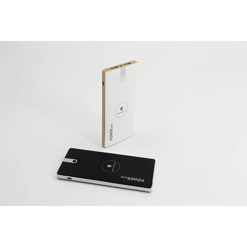 5000mah dual usb fast charger QI wireless charger powerbank