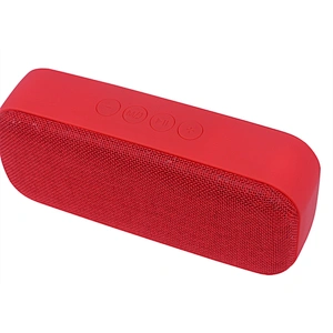 printing logo wireless stereo rectangle fabric speaker