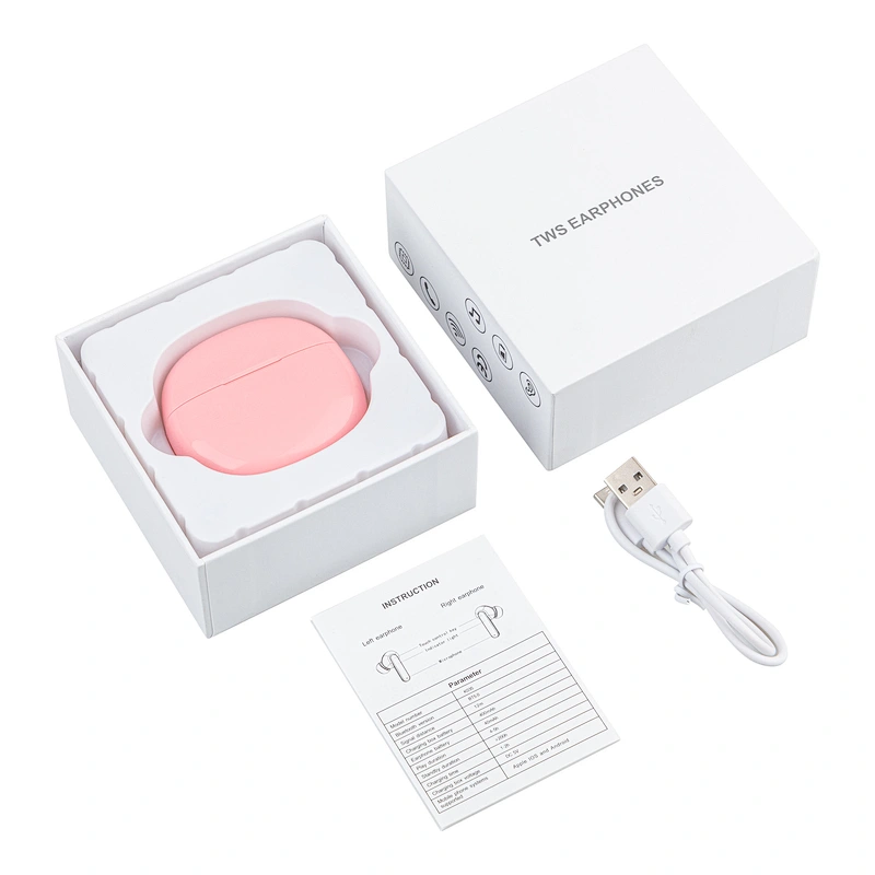 Sweatproof in-Ear Headphones True Wireless Sport tws stereo earphone with Microphone