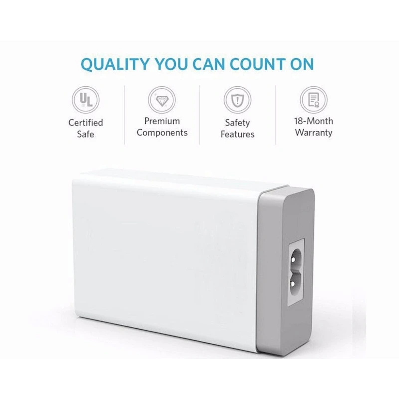 date hub mini super speed 5 port usb wall charger