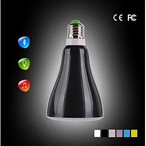 2 in 1 Promotion Gift Colorful E27 Wireless LED Smart Light Bulb Speaker