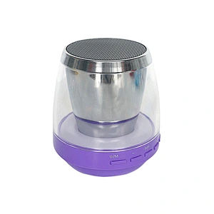round cylinder wireless mini colorful light speaker