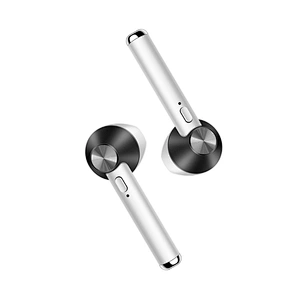 500mah Charging Case BT 5.0 Wireless Bluetooth Metal Tws Earphones