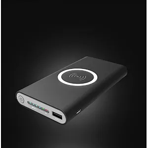 10000mAh External Battery Qi Quick Charger Portable wireless powerbank