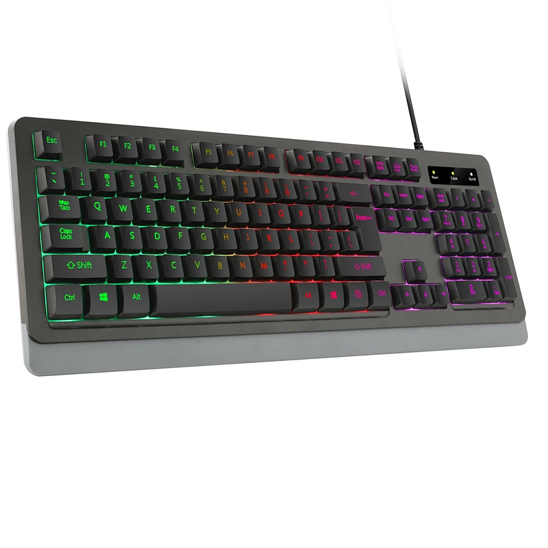 Luminous Version Wired USB PC gaming Mechanical RGB keyboard
