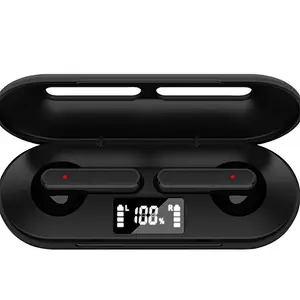 LCD Display Tws Wireless Earbuds Mini In-Ear BT Earphones Headphone
