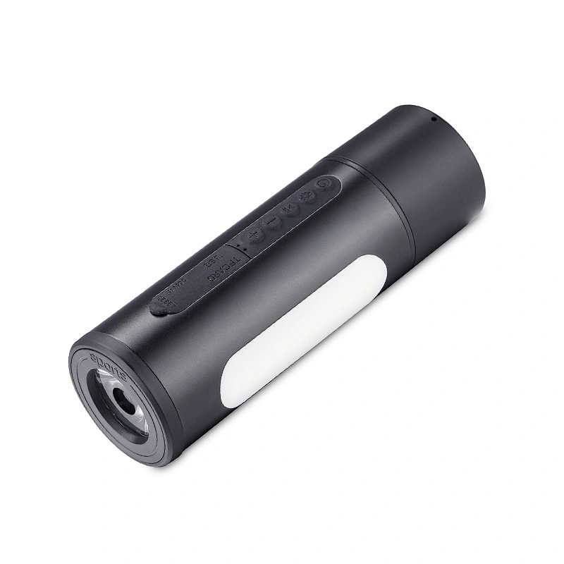 OEM Multifunctional Aluminum Emergency Waterproof Powerbank Torch Light Wireless Speaker