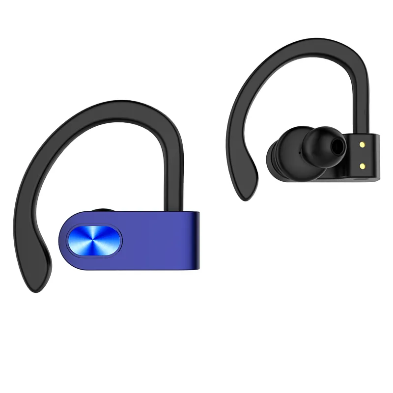 OEM Sports In Ear Ture Wireless Hanging Built in Mic Stereo Sound Bluetooth Earhook With Eva Charging Case