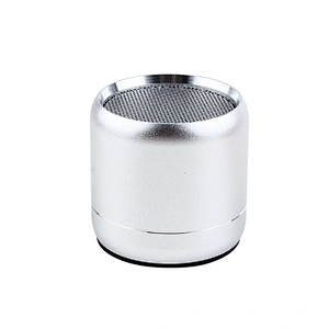 portable mini round aluminum stereo wireless bluetooth speaker