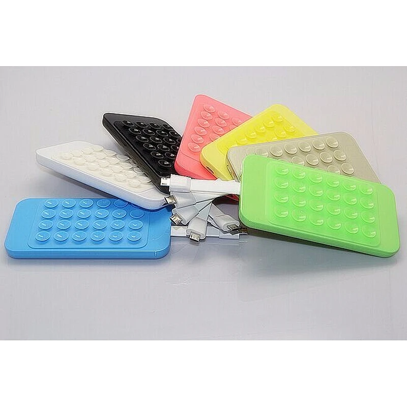 4000mah Mobile Phone Battery Charger Sucker Power Bank