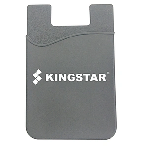 With 3M Adhesive Sticker Silicon Mobile Phone Back Cover Card Holder