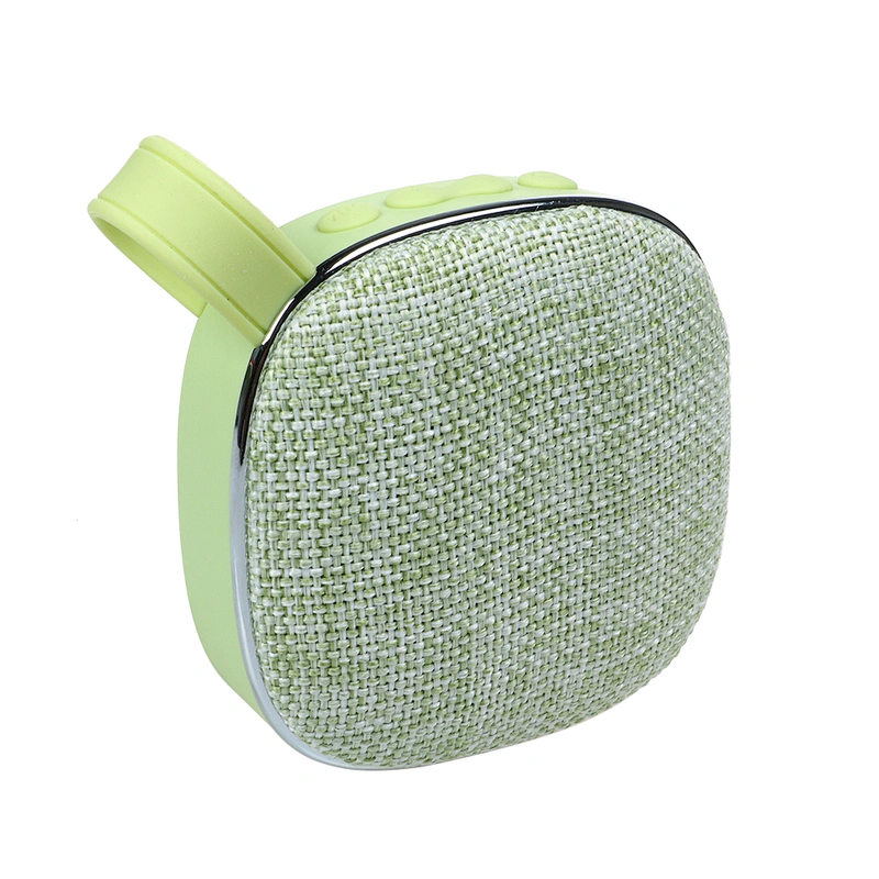 With Microphone TF misch player wireless portable promotion fabric speakers