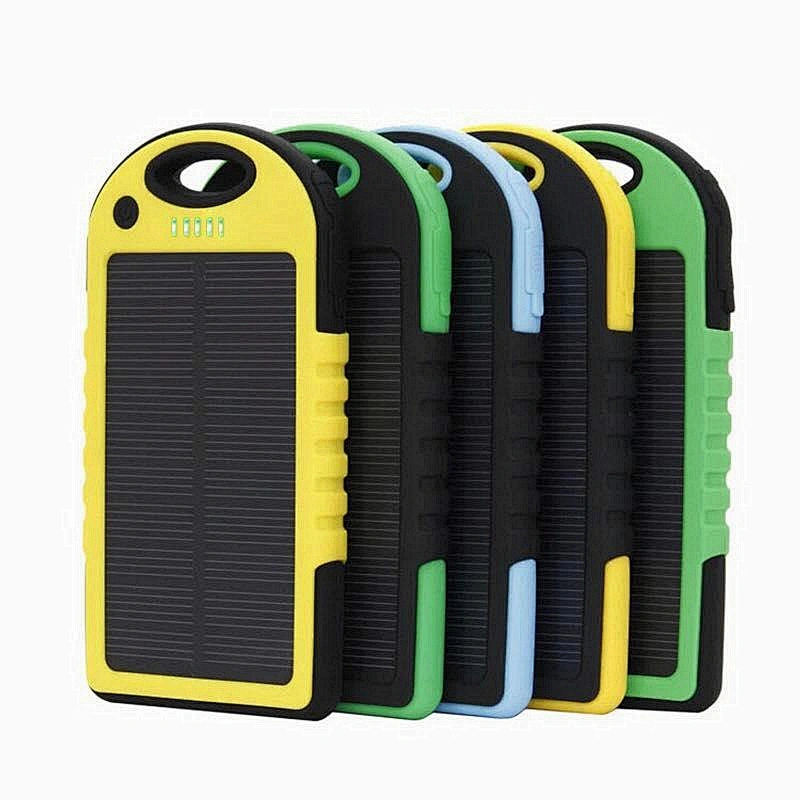 Small Mobile Phone 4000mAh Keychain Solar Power Bank