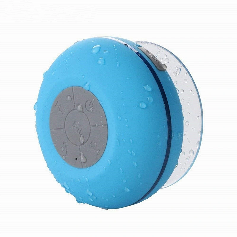 With Sucker Bathroom Waterproof Mini Wireless Bluetooth Speaker