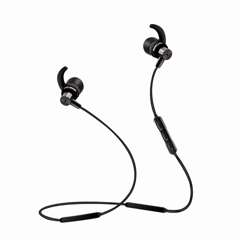 Custom Private Label Neckband Earpiece Bluetooth Wireless Sport Earphone