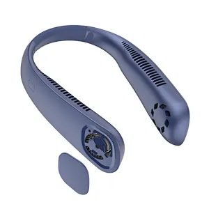 Outdoor Portable Leafless Fan Electric Hanging Neckband Fan