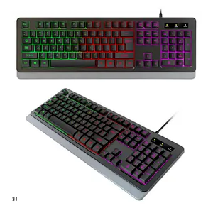 Luminous Version Wired USB PC gaming Mechanical RGB keyboard