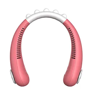 Hands Free Mini Children USB Neckband Fan Portable Rechargeable Battery Lazy Hanging Mini Neck Fan