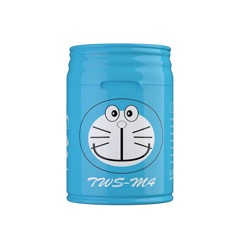 2020 Creative Ring-pull Can Tws Wireless Blue-tooth V5.0 Earbuds With Charging Case