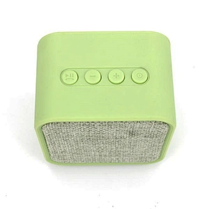 Promotional Super Mini Cube 3W Woven Fabric Cover Wireless BT Speaker