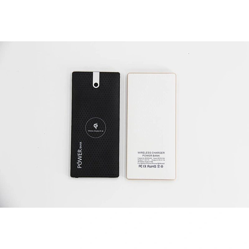 free samples Cheap  5000mah wireless fast Charger thin daul USB ports qi Power Banks