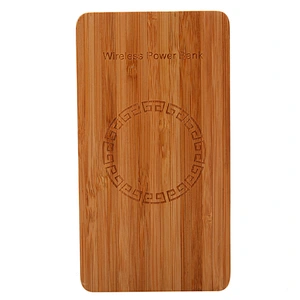 Portable power bank charger QI standard fast wireless charger