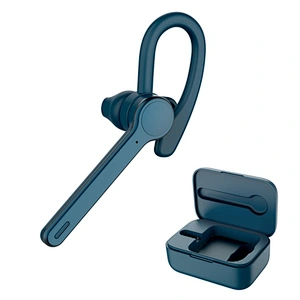 Wireless Single Ear Headset Microphone Bluetooth Earbuds Single Earphones